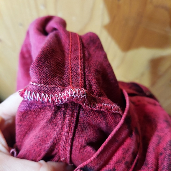 Wrangler Vintage Red Acid Wash Cotton High Rise Western Jeans - Picture 13 of 16